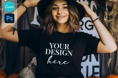 Bella and Canvas T-Shirt Mockup | Mockup | T Shirt Mockups Product Image 1
