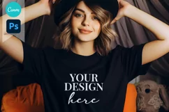 Bella and Canvas T-Shirt Mockup | Mockup | T Shirt Mockups Product Image 1