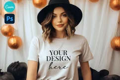 Bella and Canvas T-Shirt Mockup | Mockup | T Shirt Mockups Product Image 1