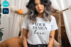 Bella and Canvas T-Shirt Mockup | Mockup | T Shirt Mockups Product Image 1