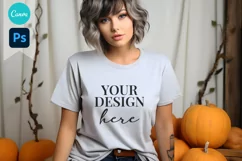 Bella and Canvas T-Shirt Mockup | Mockup | T Shirt Mockups Product Image 1