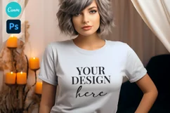 Bella and Canvas T-Shirt Mockup | Mockup | T Shirt Mockups Product Image 1