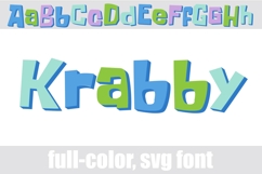 Krabby Color Font Product Image 1