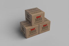 Craft Paper Box Mockups Product Image 4