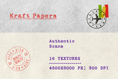 Kraft Paper Texture Overlays Product Image 1