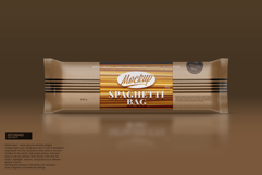 Kraft Spaghetti Pasta Bag Mockup Product Image 3