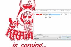 Krampus Is Coming Machine Embroidery design 2 sizes Product Image 2