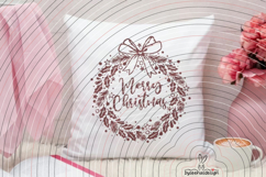 Wreath Ribbon cutting file SVG DXF Product Image 2