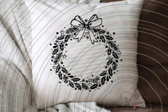 Wreath Ribbon cutting file SVG DXF Product Image 5