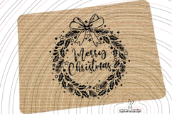 Wreath Ribbon cutting file SVG DXF Product Image 6