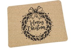 Wreath Ribbon cutting file SVG DXF FCM Product Image 4