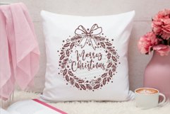 Wreath Ribbon cutting file SVG DXF FCM Product Image 2