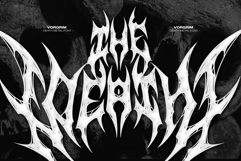 Kreanox | Black Metal Font Product Image 4