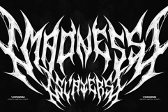 Kreanox | Black Metal Font Product Image 5
