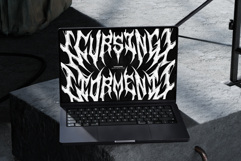 Kreanox | Black Metal Font Product Image 9