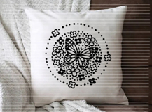 Circle Butterfly Cutting file SVG DXF Product Image 3