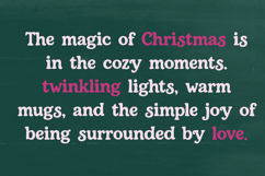 KRINGLE AVENUE a Whimsical Christmas Serif Font Product Image 3