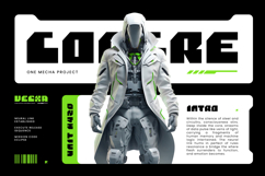 Krugerz - Futuristic Bold Square Sans - Modern Geometric Exp Product Image 12