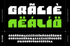 Krugerz - Futuristic Bold Square Sans - Modern Geometric Exp Product Image 4