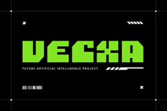 Krugerz - Futuristic Bold Square Sans - Modern Geometric Exp Product Image 8