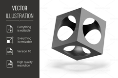 Abstract Cube Product Image 1