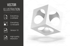 Abstract Cube Product Image 1