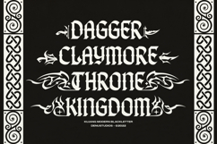 Kujang | Modern Blackletter Product Image 2