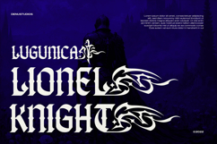 Kujang | Modern Blackletter Product Image 3