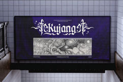 Kujang | Modern Blackletter Product Image 9