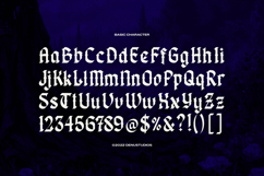 Kujang | Modern Blackletter Product Image 10