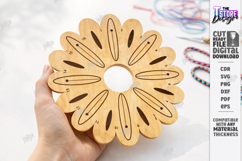 Kumihimo Disc Laser Cut | Braiding Board | Craft | Jewelry Product Image 1