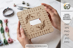 Kumihimo Disks Bundle Laser Cut. Braiding Tool SVG Product Image 11