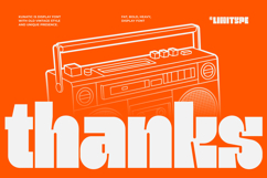 Kunatic - Retro Bold Font Product Image 13