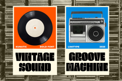 Kunatic - Retro Bold Font Product Image 2