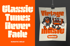 Kunatic - Retro Bold Font Product Image 4