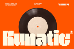 Kunatic - Retro Bold Font Product Image 1