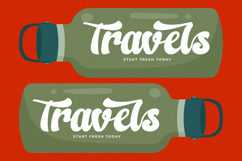 Kungfu Flame - Modern Bold Calligraphy Product Image 3