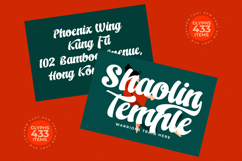 Kungfu Flame - Modern Bold Calligraphy Product Image 5