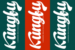 Kungfu Flame - Modern Bold Calligraphy Product Image 6