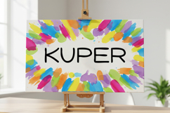 KUPER Playful Handwritten Font Product Image 1