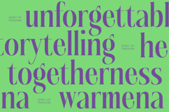 Kushers - Serif Display Typeface Product Image 2