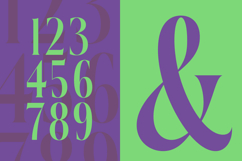 Kushers - Serif Display Typeface Product Image 9