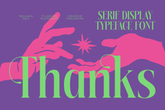 Kushers - Serif Display Typeface Product Image 20