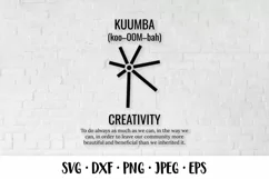 Sixth day of Kwanzaa SVG. Seven Principles of Kwanzaa sign Product Image 1