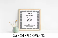 1st day of Kwanzaa. Seven Principles of Kwanzaa typography Product Image 2