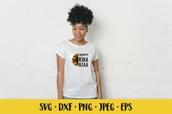 Kwanzaa sunflower SVG. African American Christmas design Product Image 2