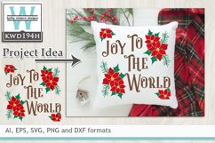 Christmas SVG - Joy To The World Product Image 1