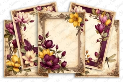 Vintage Journal Pages Magnolia Frame Kit Product Image 1