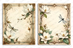 Vintage Journal Pages Magnolia Frame Kit Product Image 2