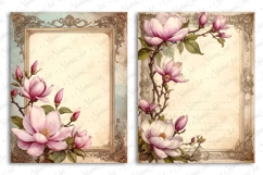 Vintage Journal Pages Magnolia Frame Kit Product Image 4